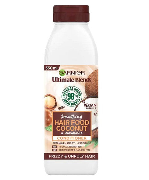 Garnier Ultimate Blends Smoothing Hair Food Coconut Conditioner