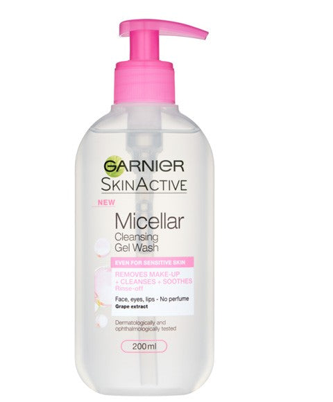 Garnier Skin Active Micellar Cleansing Gel Wash For Sensitive Skin