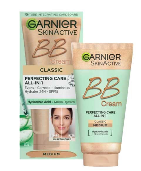 Garnier Skin Active Classic Perfecting Care All In 1 BB Cream Medium