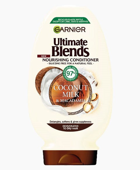 Garnier Ultimate Blends Coconut Milk Macadamia Nourishing Conditioner