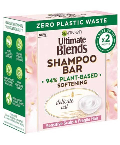 Garnier  Ultimate Blends Delicate Oat Shampoo Bar