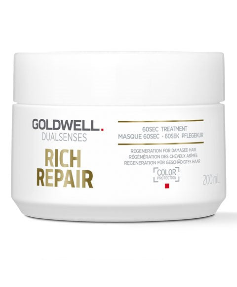 Goldwell Dualsenses Rich Repair 60 Seconds Treatment For Damaged Hair