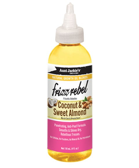 Aunt Jackies  Frizz Rebel With Coconut Sweet Almond Oil