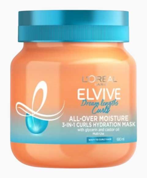 Loreal Elvive Dream Length Curls All Over Moisture Hydration Mask