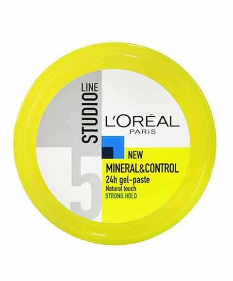 Loreal  Studio Line 5 Mineral And Control 24H Gel Paste Strong Hold