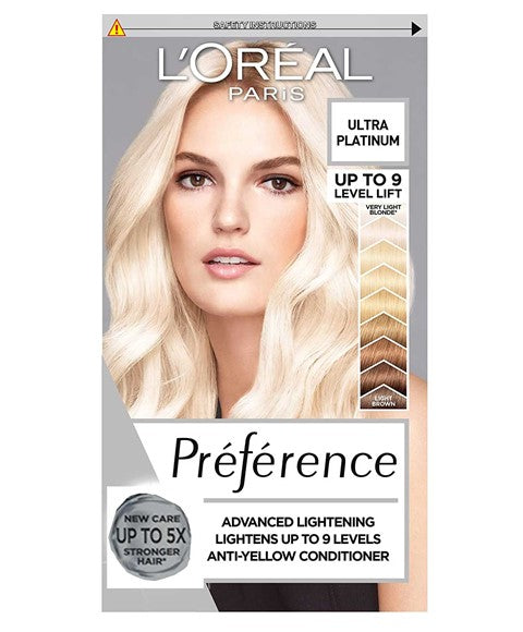 Loreal Preference Permanent Color Ultra Platinum