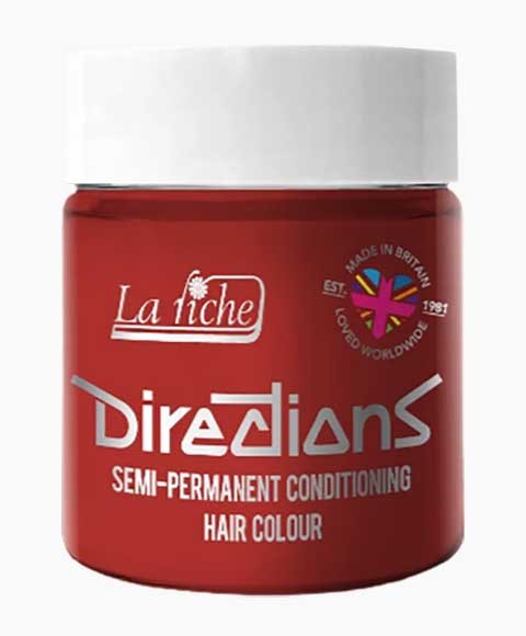 La Riche Directions Semi Permanent Conditioning Hair Colour Poppy Red
