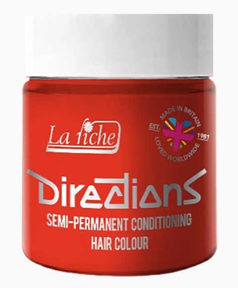 La Riche Directions Semi Permanent Conditioning Hair Color Neon Red