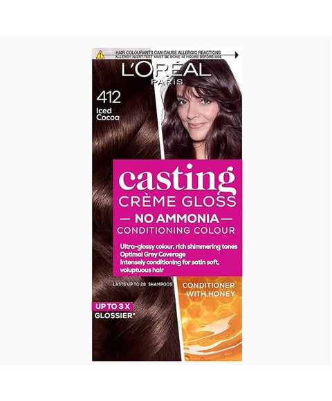 loreal Casting Creme Gloss Conditioning Color 412 Iced Cocoa