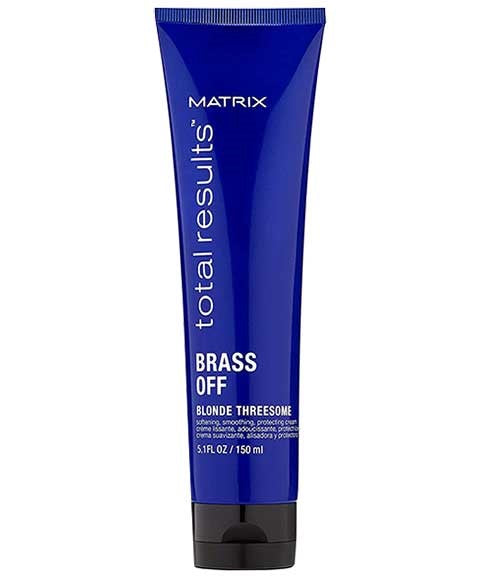 Matrix Total Results Brass Off Blonde Threesome Protecting Cream