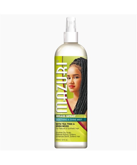 Mazuri Braid Spray Soothing And Shine Mist With Tea Tree & Irish Moss