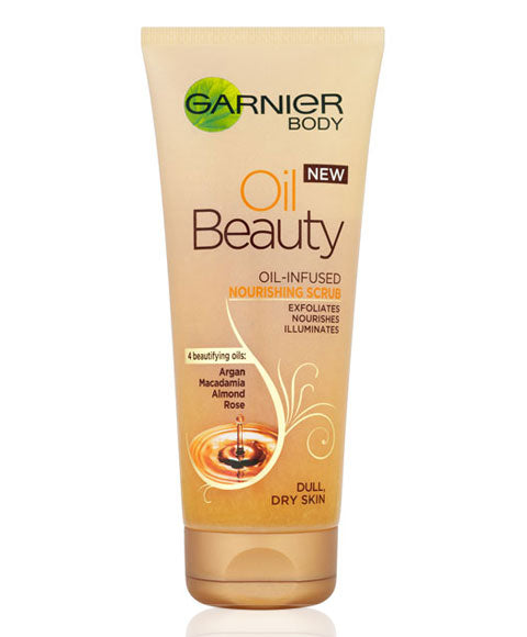 Garnier Body Oil Beauty Nourishing Scrub