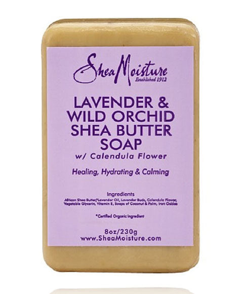 Shea Moisture Lavender And Wild Orchid Shea Butter Soap