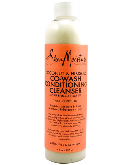 Shea Moisture Coconut And Hibiscus Co Wash Conditioning Cleanser