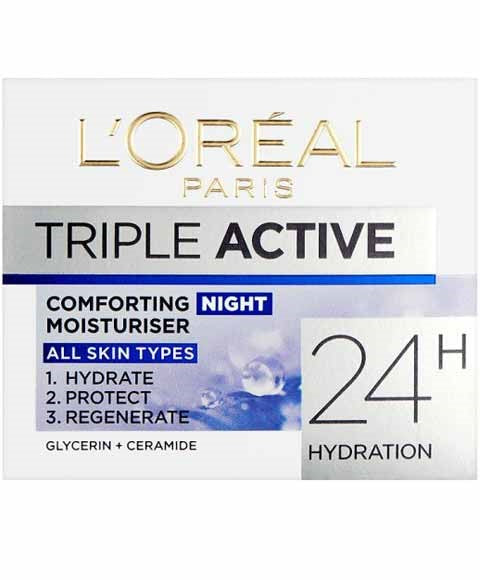 Loreal Triple Active 24H Hydration Night Moisturiser